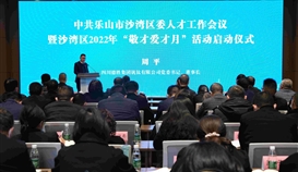 以高質(zhì)量人才保障助推企業(yè)高質(zhì)量發(fā)展，周平董事長(zhǎng)參加區(qū)委人才工作會(huì)并發(fā)言