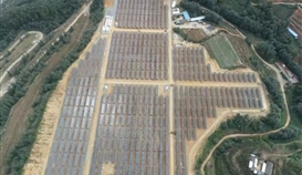 省內(nèi)最大規(guī)?！白园l(fā)自用，余電上網(wǎng)”的分布式光伏發(fā)電項目（一期）即將并網(wǎng)發(fā)電